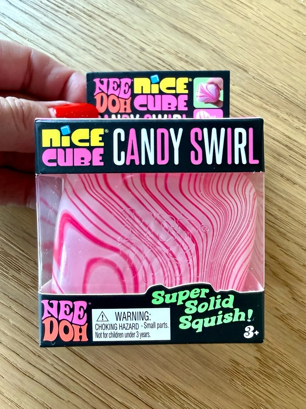 NeeDoh Nice Cube Candy Swirl - NWT 🍭🎄🎅🏻